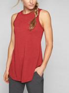 Athleta Womens Breezy Tank Brick Red Size S