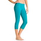 Athleta Relay Capri - Bora Bora Blue