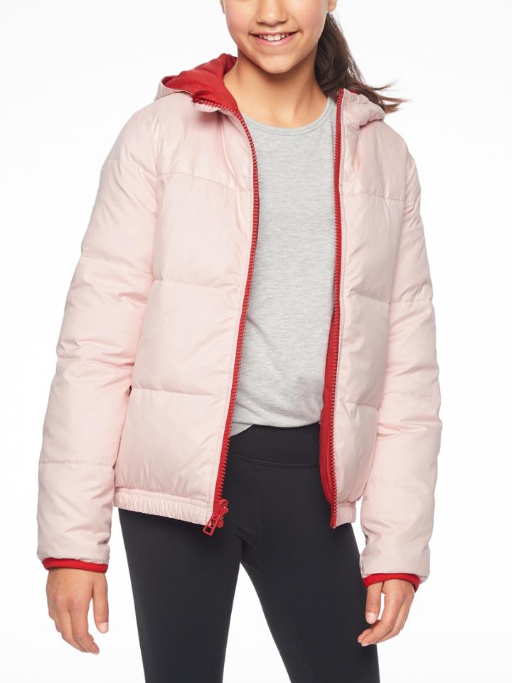 Athleta Girl Reversible Down Jacket