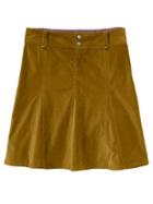 Athleta Womens Whenever Cord Skirt Size 2 - Old Gold