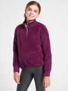 Athleta Girl So Snug Sherpa Pullover