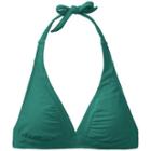 Athleta Shirrendipity Halter Bikini Top - Emerald Green