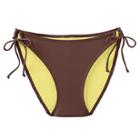 Athleta Womens Notsostring Bottom Size M - Coco Bean