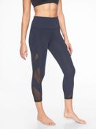 High Rise Pintucks Chaturanga Capri