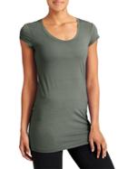 Athleta Womens Essence Cya Tee Size 1x Plus - Jasper Green