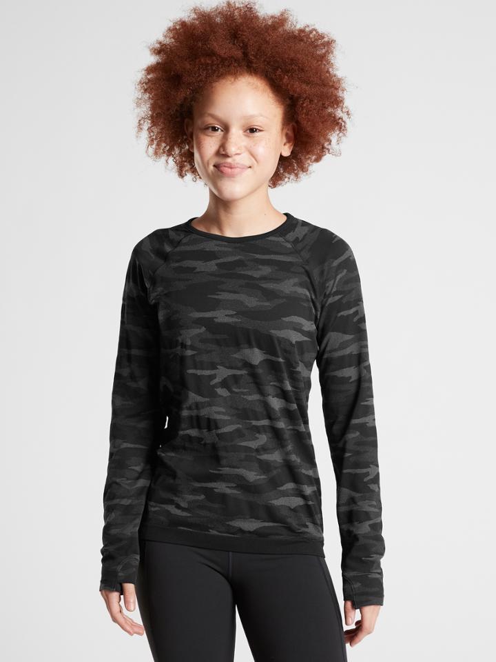 Athleta Girl Printed Power Up Top