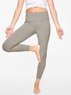 Athleta Womens Eclipse 7/8 Tight Silver Grey Size 1x