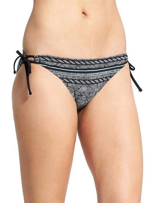 Athleta Womens Laguna Notsostring Bottom Size L - Black