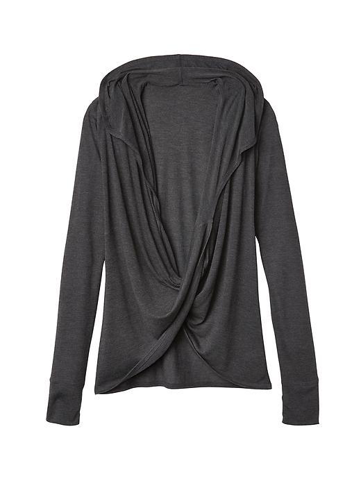 Athleta Womens Infinity Hoodie Size M - Grey Heather