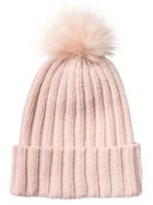 Athleta Womens Ribbed Beanie With Pom Ballerina Gown Size One Size