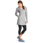 Athleta Unwind Sweatshirt Dress - Grey Heather