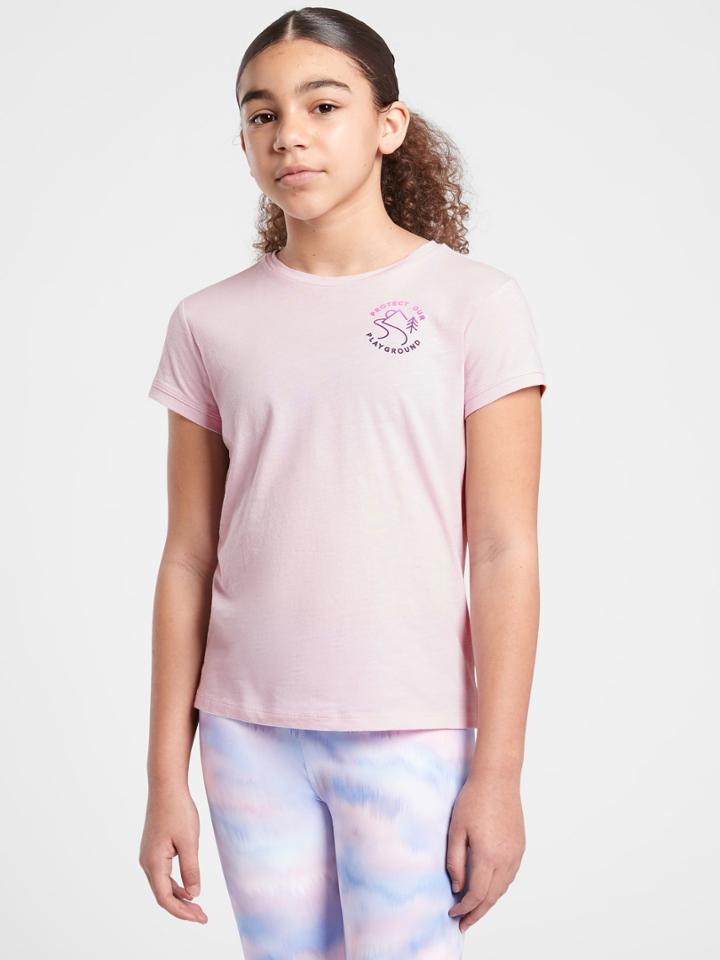 Athleta Girl Protect Our Playground Tee