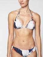 Athleta Womens Tahitian Triangle Bikini Top On Fire Size Xl