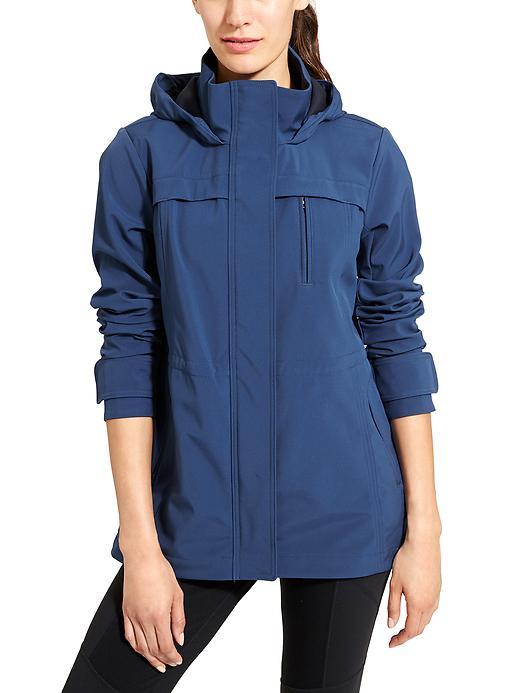 Athleta Womens Drizzle Jacket Size L - Deep Indigo