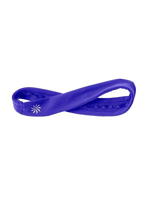 Athleta Womens Pilayo Zipster Headband Size One Size - Vibrant Cobalt