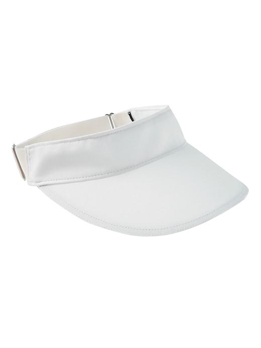 Athleta Womens Reflective Visor White Size One Size