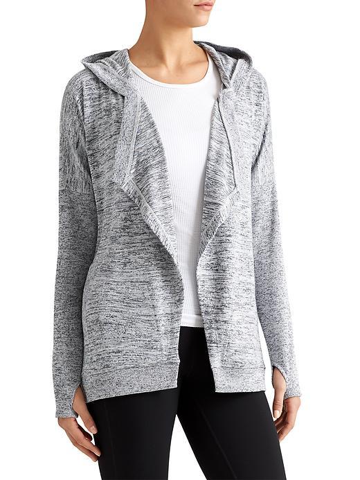 Athleta Womens Blissful Wrap Size L - Grey Heather