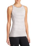Athleta Womens Crossbar Tank Size M - Grey Heather