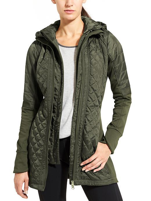 Athleta Womens Rock Springs Cya Jacket Size 1x Plus - Ancient Forest