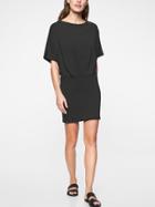 Athleta Womens Pronto Pleated Dress Black Size S