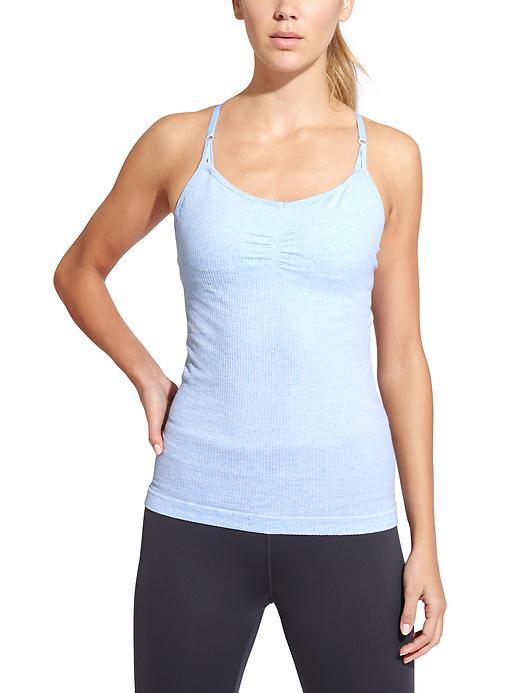 Athleta Womens Pure Cami Size L - Pure Blue Heather