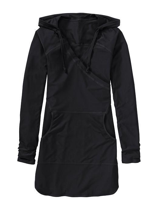 Athleta Womens Wick-it Wader Coverup Size M - Black