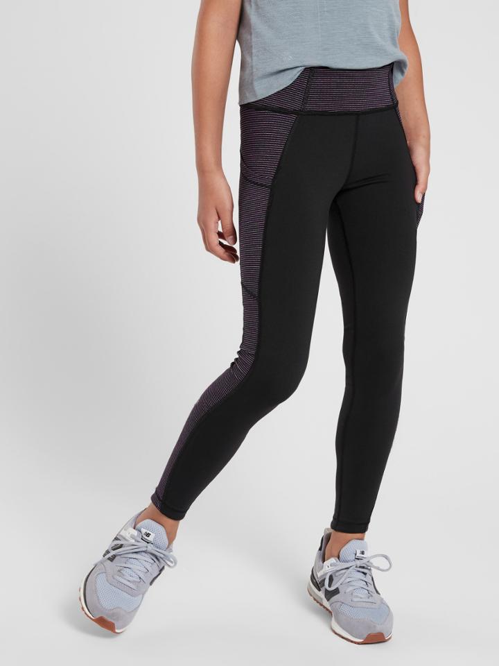 Athleta Girl Spliced Spacedye Tight