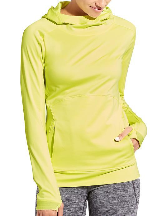 Athleta Womens Stowe Hoodie Size L - Limon