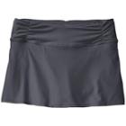 Athleta Shirred Band Swim Skirt - Asphalt