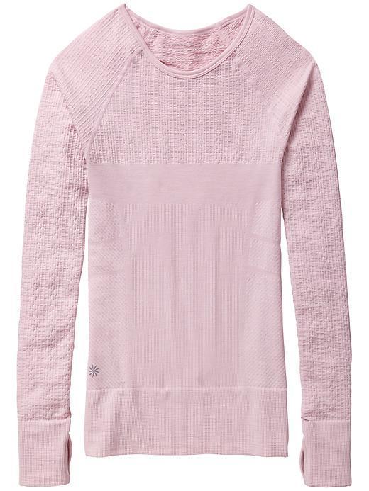 Athleta Power-down Primaloft Pullover Top - Petal Pink