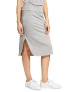 Athleta Womens Coaster Skirt Size L - Grey Heather