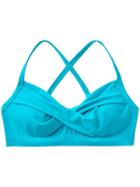 Athleta Womens Twister Bikini Size 32b/c - Bora Bora Blue
