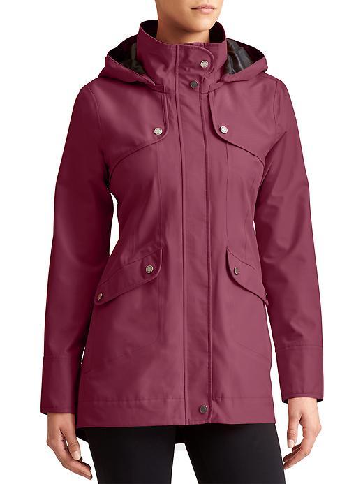 Athleta Womens Overcast Coat Size M - Chianti