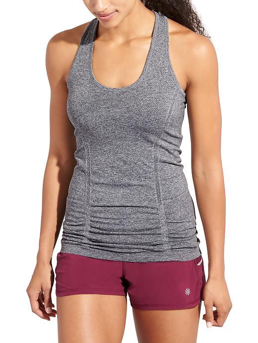 Athleta Womens Fastest Track Tank Size M - Flint Grey Heather