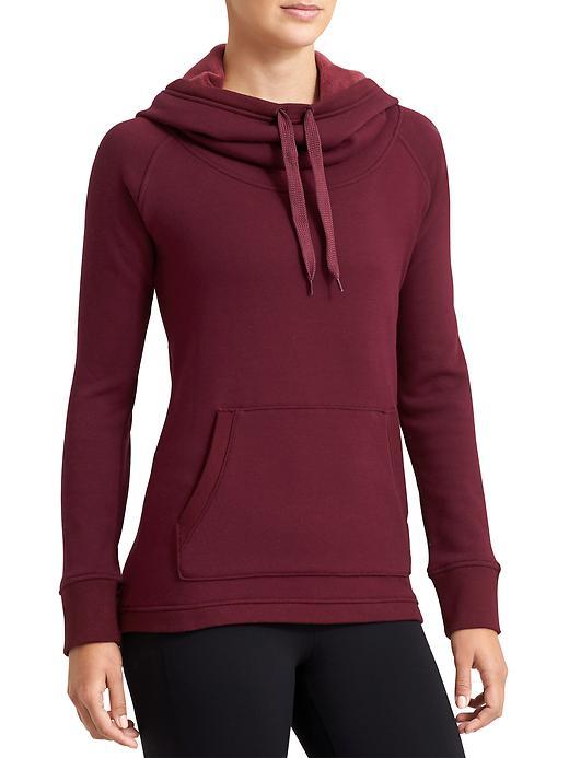 Athleta Womens Cozy Karma Hoodie Size L Tall - Chianti