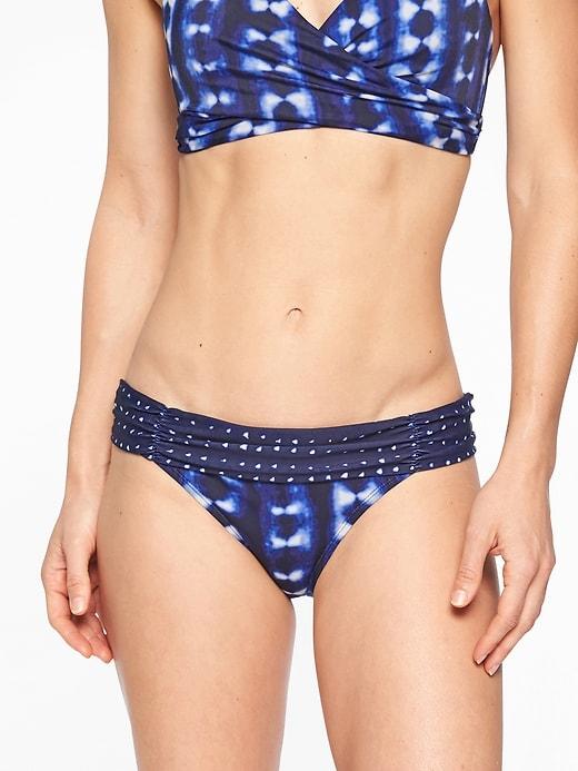 Athleta Womens Mashiko Gather Bottom Dress Blue Size Xs