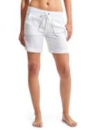 Athleta Womens Linen Bermuda Size 0 - White