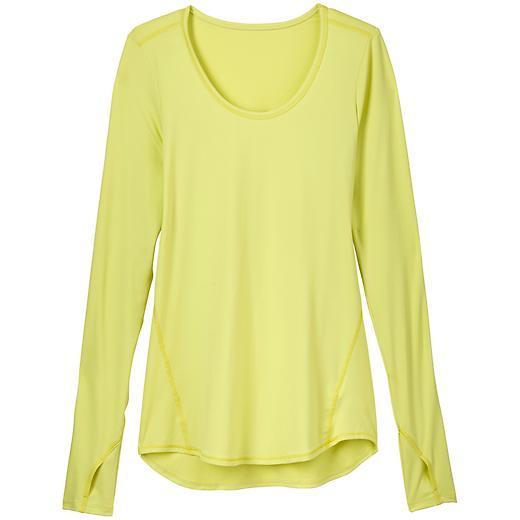 Athleta Chi Top - Light Aloha Yellow