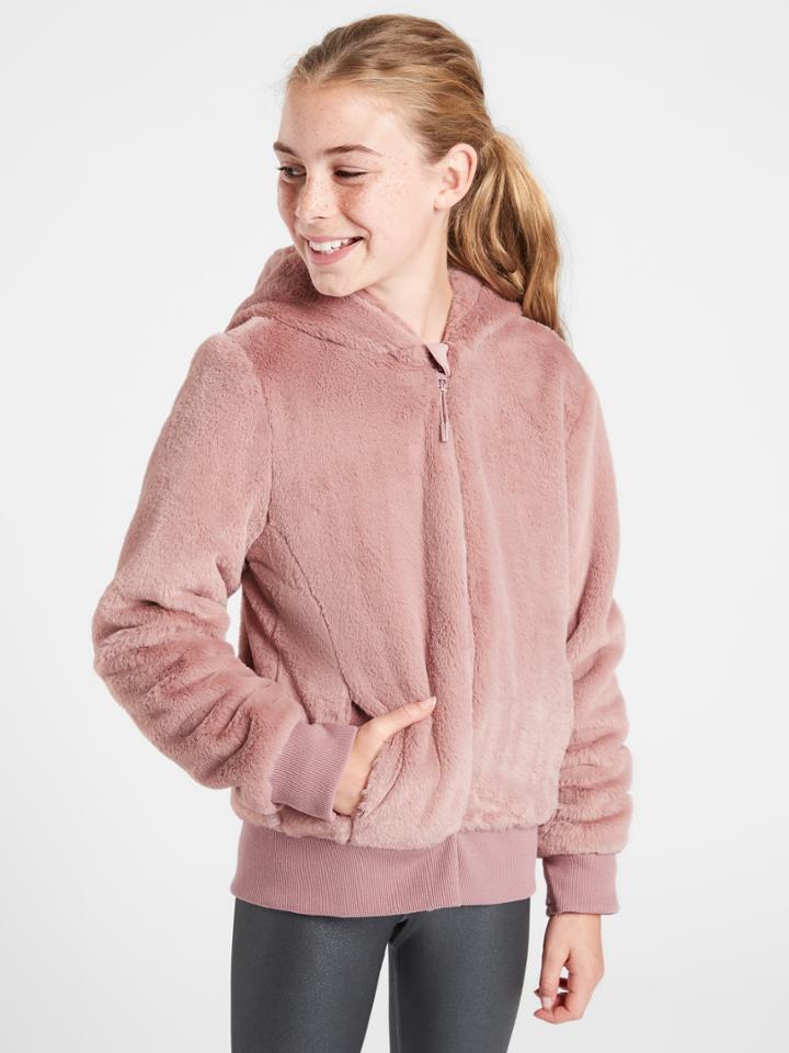 Athleta Girl Furry Flurry Jacket