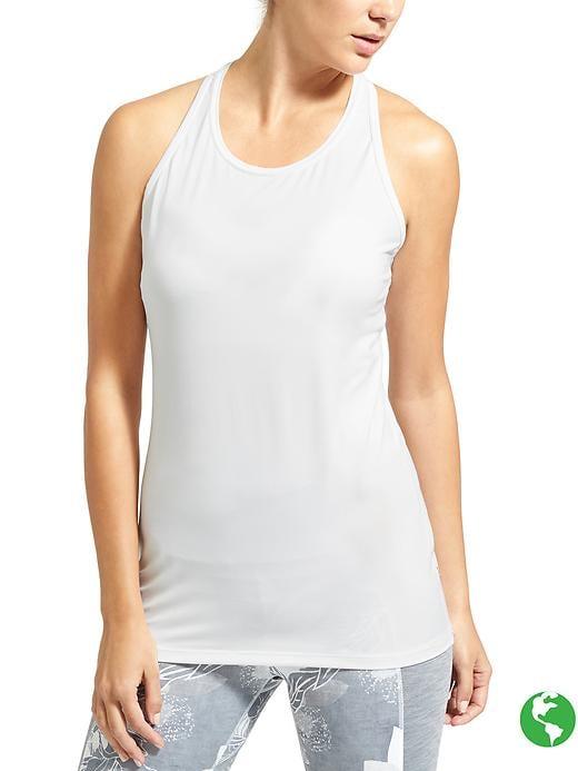Athleta Womens High Neck Chi Tank Size Xl Tall - Bright White