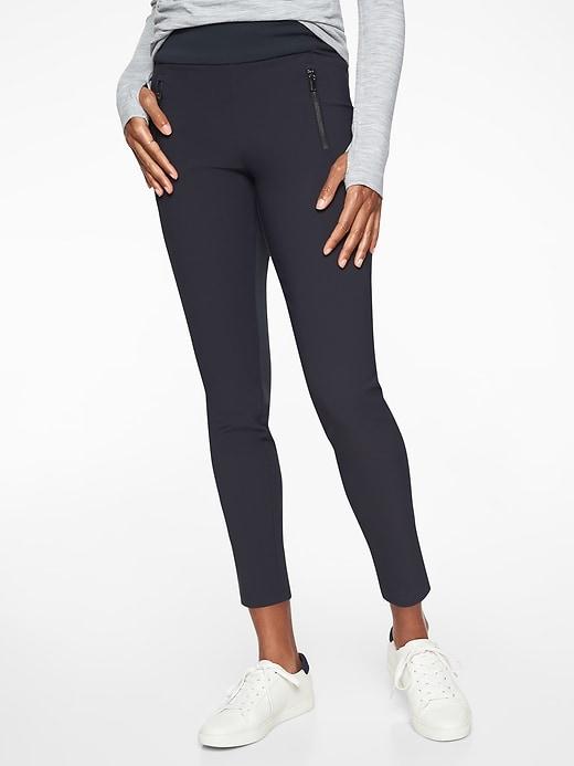 Athleta Womens Headlands Hybrid Tight Navy Captain Size 2