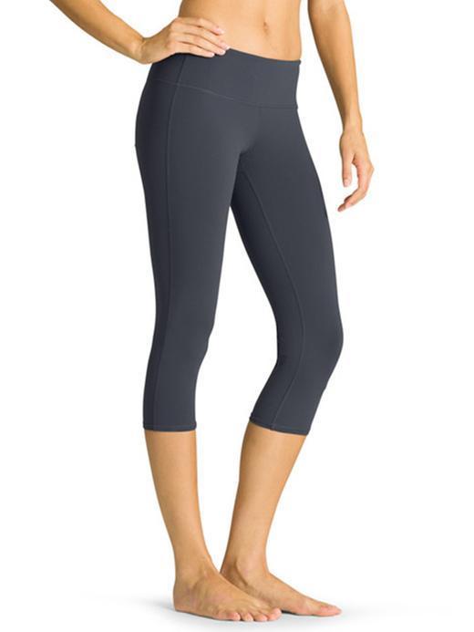 Athleta Womens Chaturanga Capri Size S Tall - Flint Grey