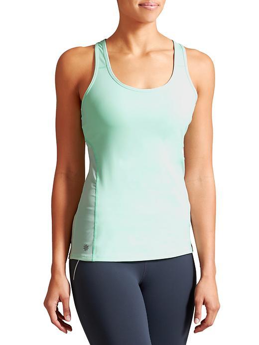Athleta Womens Swift Tank Size L Tall - Water Blue