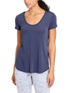 Athleta Womens Essence Tee Size M - Iron Blue