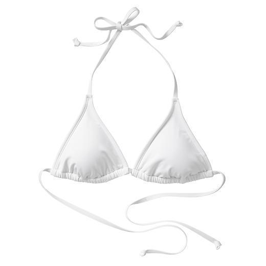 Athleta Triangle String Bikini - White