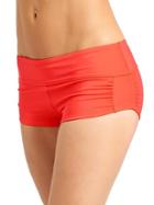 Athleta Womens Shirred Short Size L - New Coral