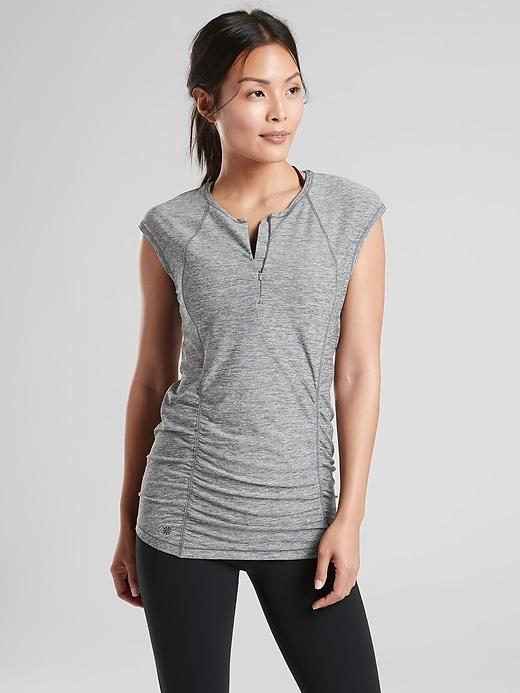Pacifica Contoured Heather Tank
