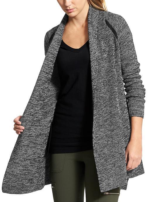 Athleta Womens Horizon Wrap Size L - Black