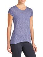 Athleta Womens Transcend Siro Tee Size L - Sapphire