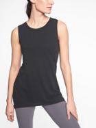 Athleta Womens Organic Daily Tank Black Size Xs